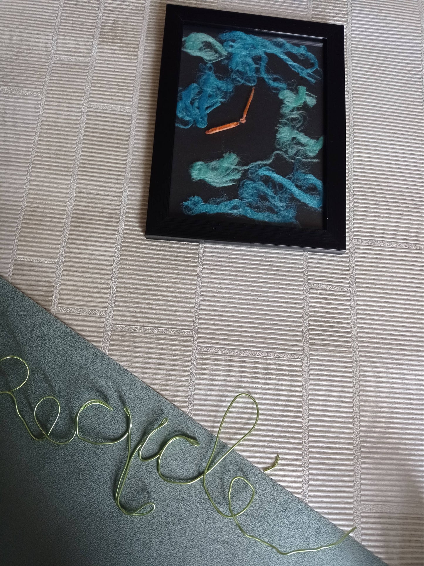 "8h - Heure de l'infini" Zen attitude! - Upcycling