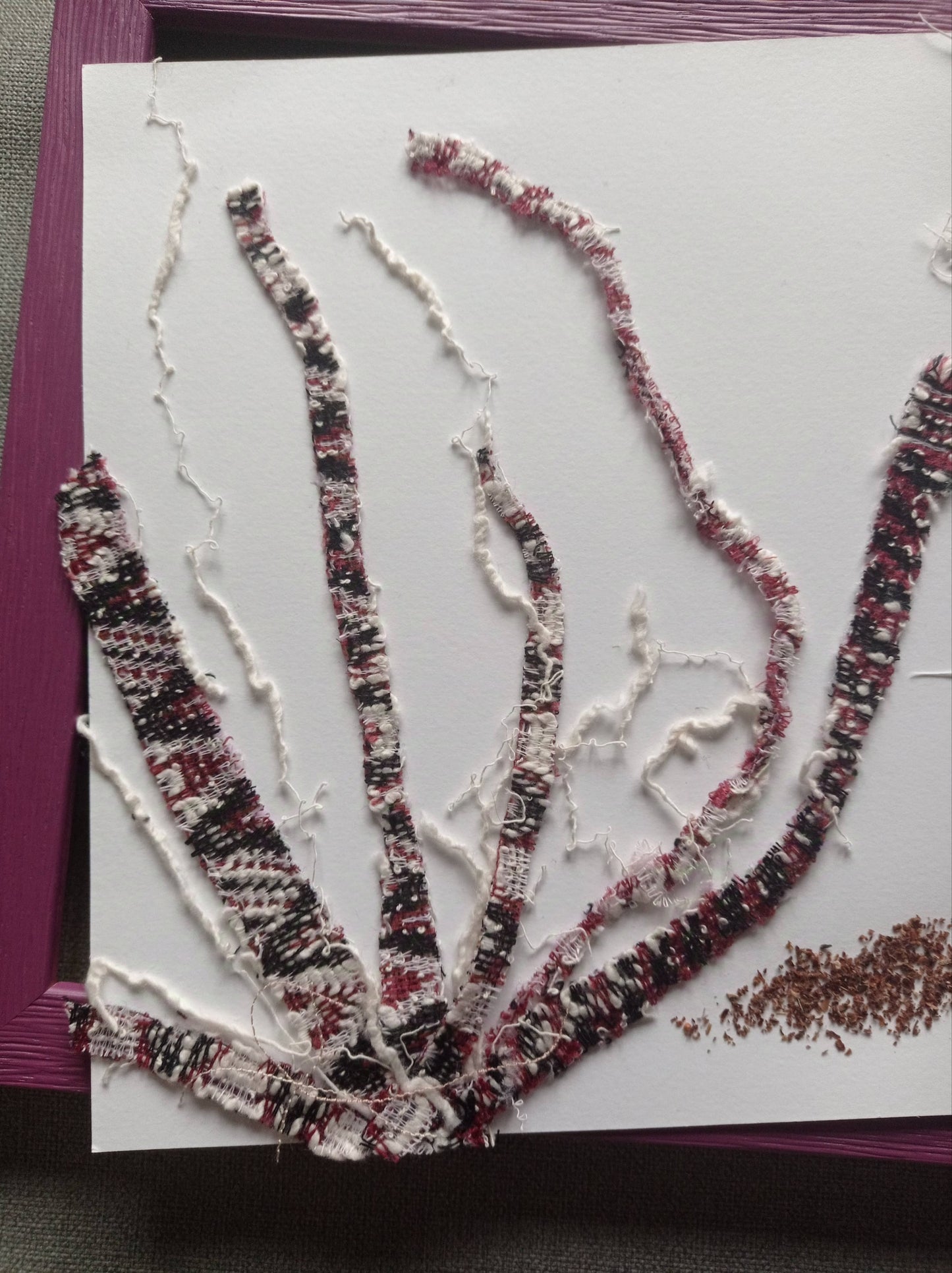 Cadre n° 11 "Diversité" - Upcycling Création unique