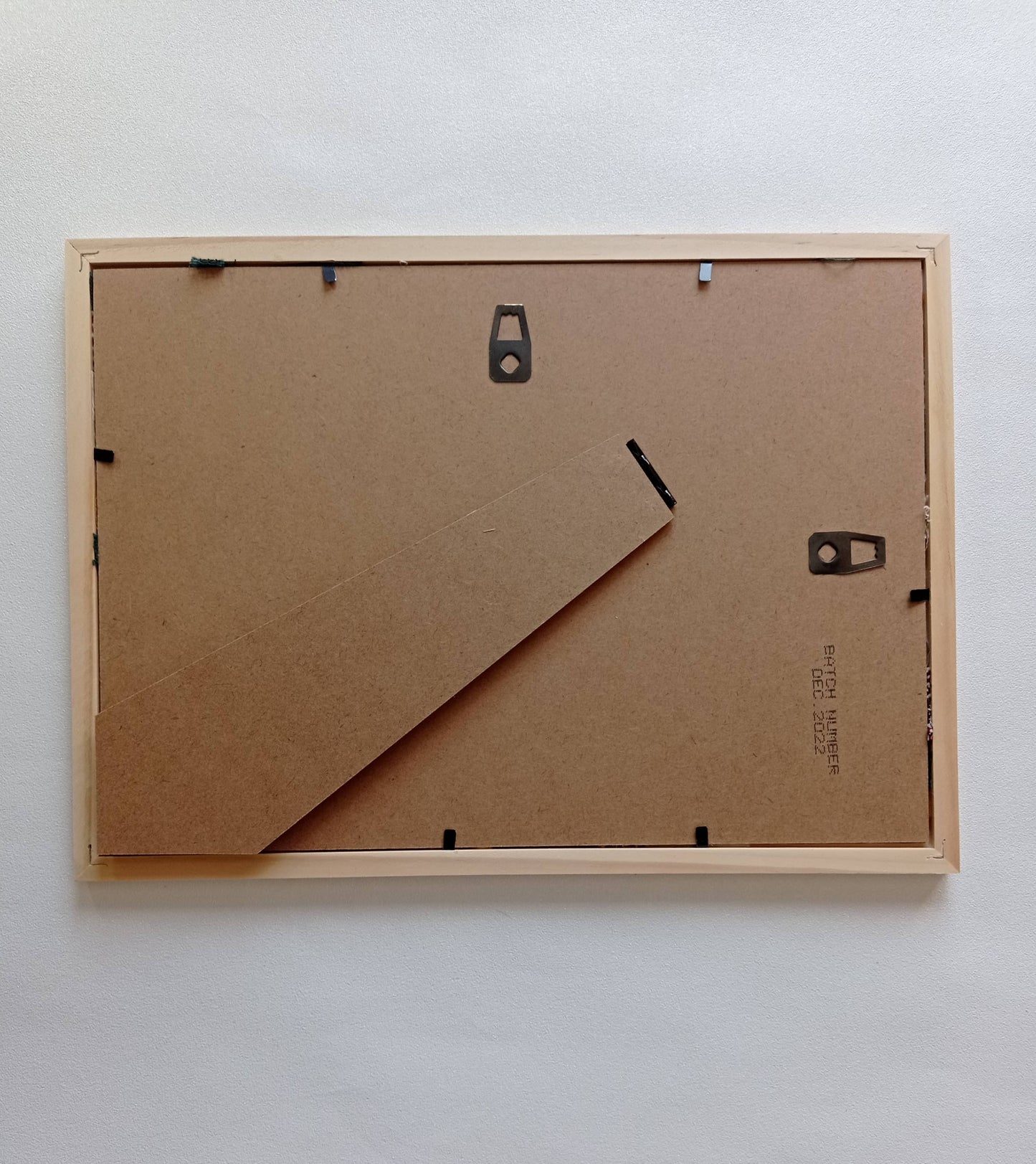 Patchworkrahmen "RAW" - Upcycling Unikat Kreation