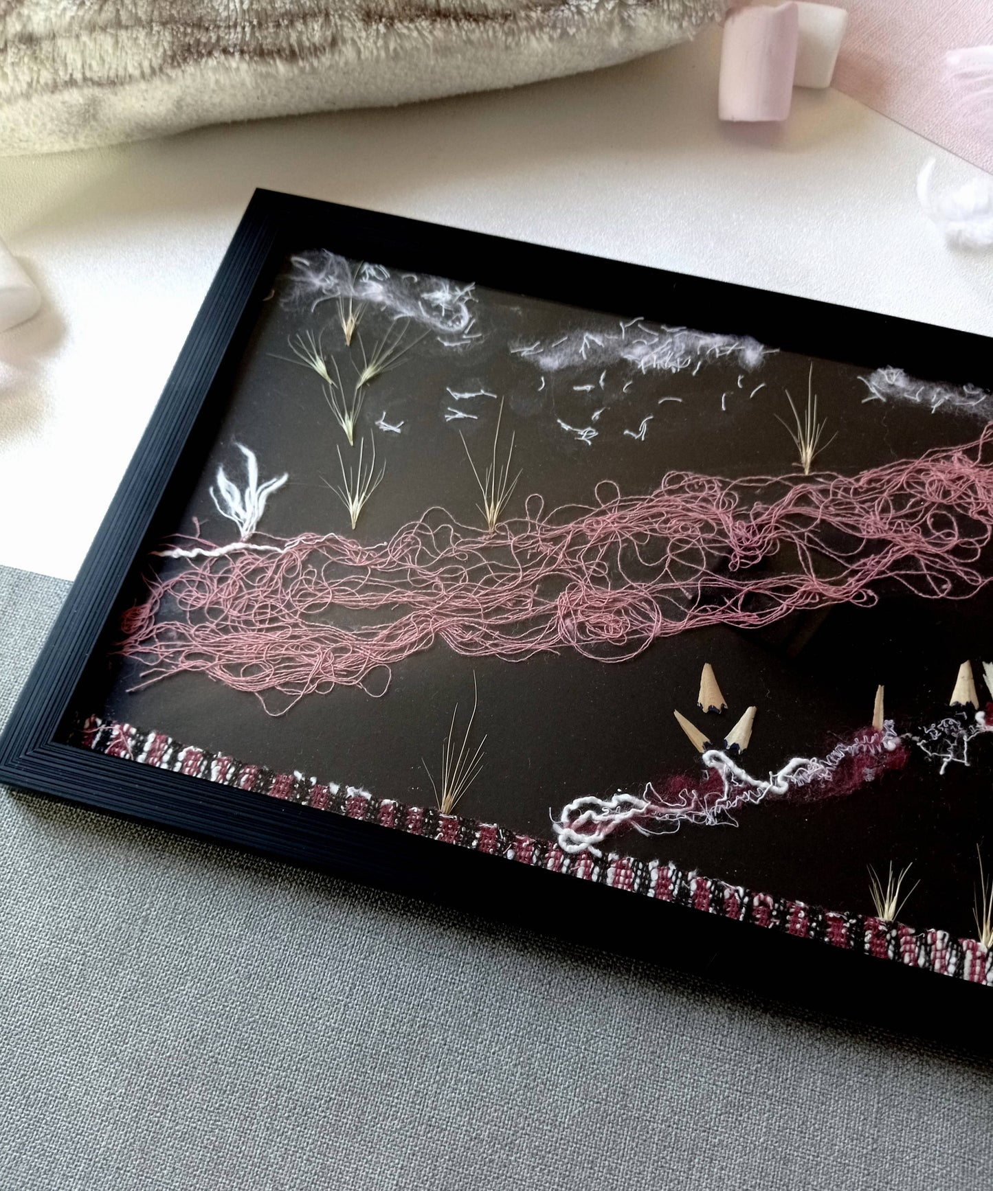 plan rapproché cadre nature rose