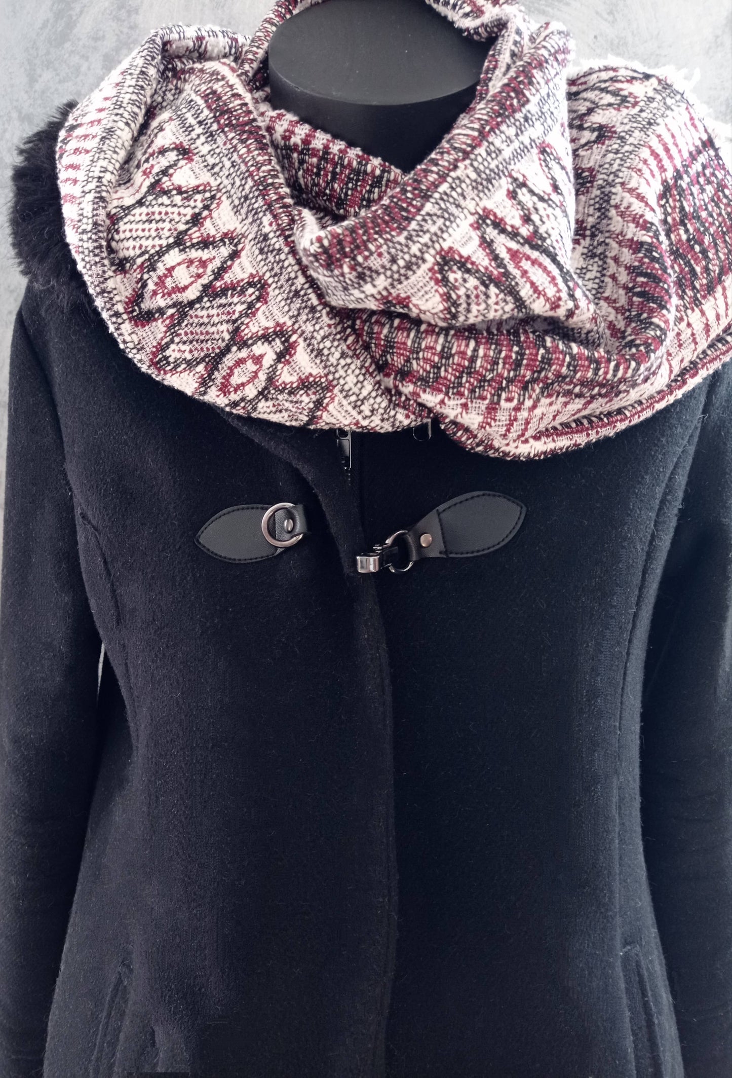 Écharpe chaude en coton mélangé | Made in France