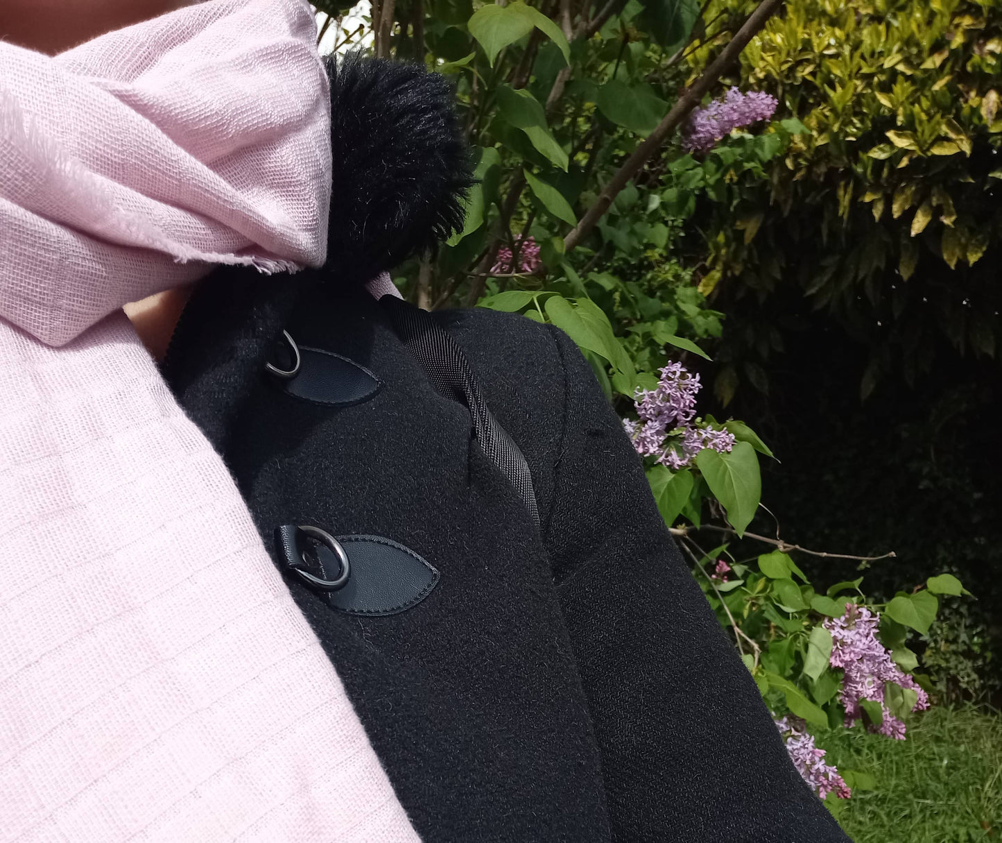 Foulard en Coton BIO, Lilas Violet | Made in France