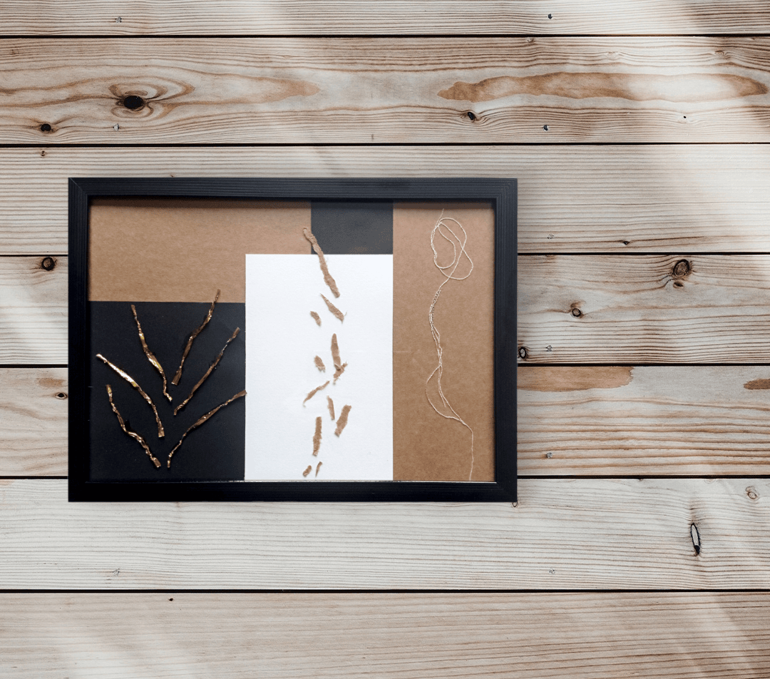 Cadre Unique "Au Japon" - Upcycling