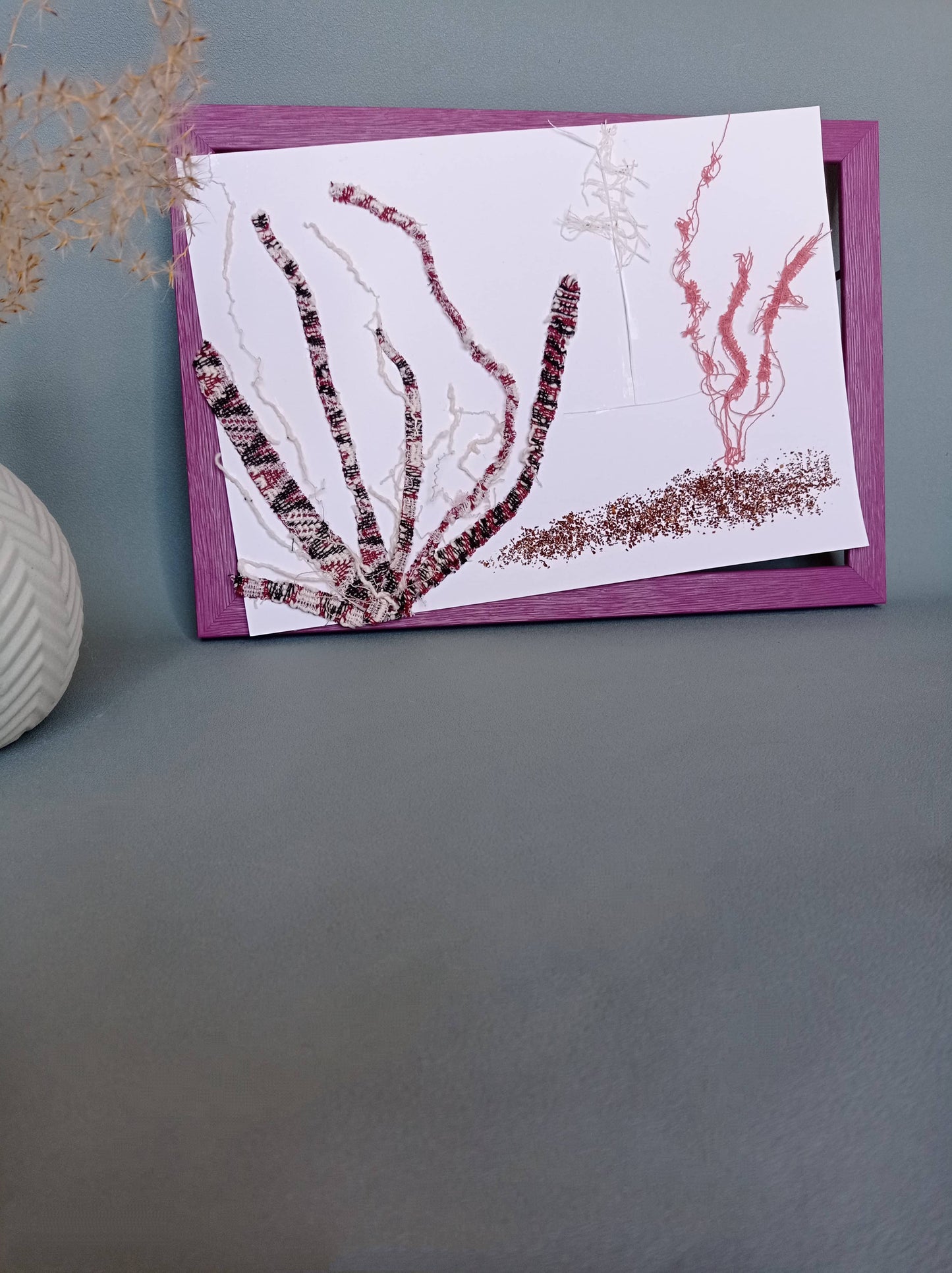 Cadre n° 11 "Diversité" - Upcycling Création unique