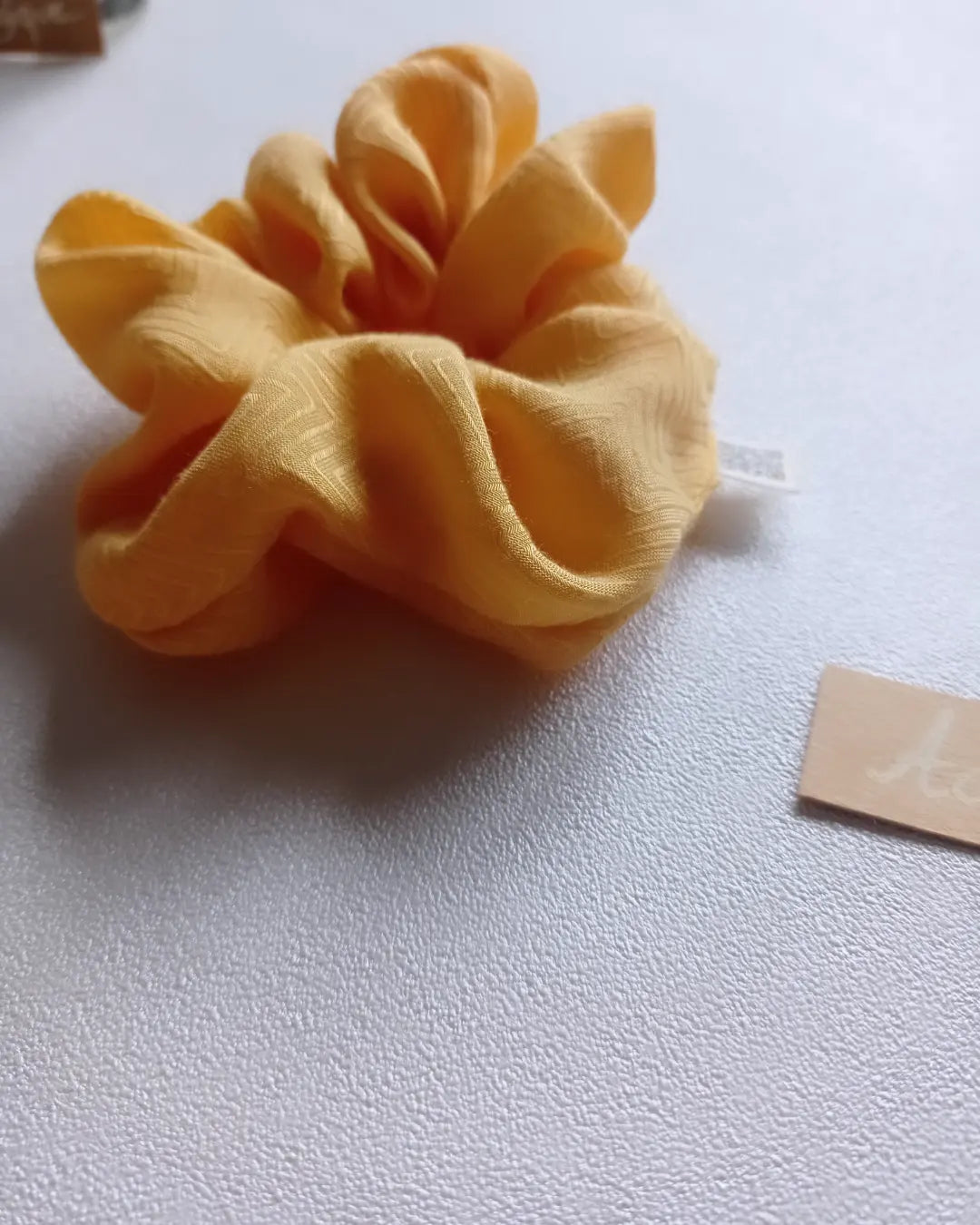 Au Lait BIO - Foulard "Yellow Sun" Jaune Solaire, Existe en Carré ou Paréo | Made in France