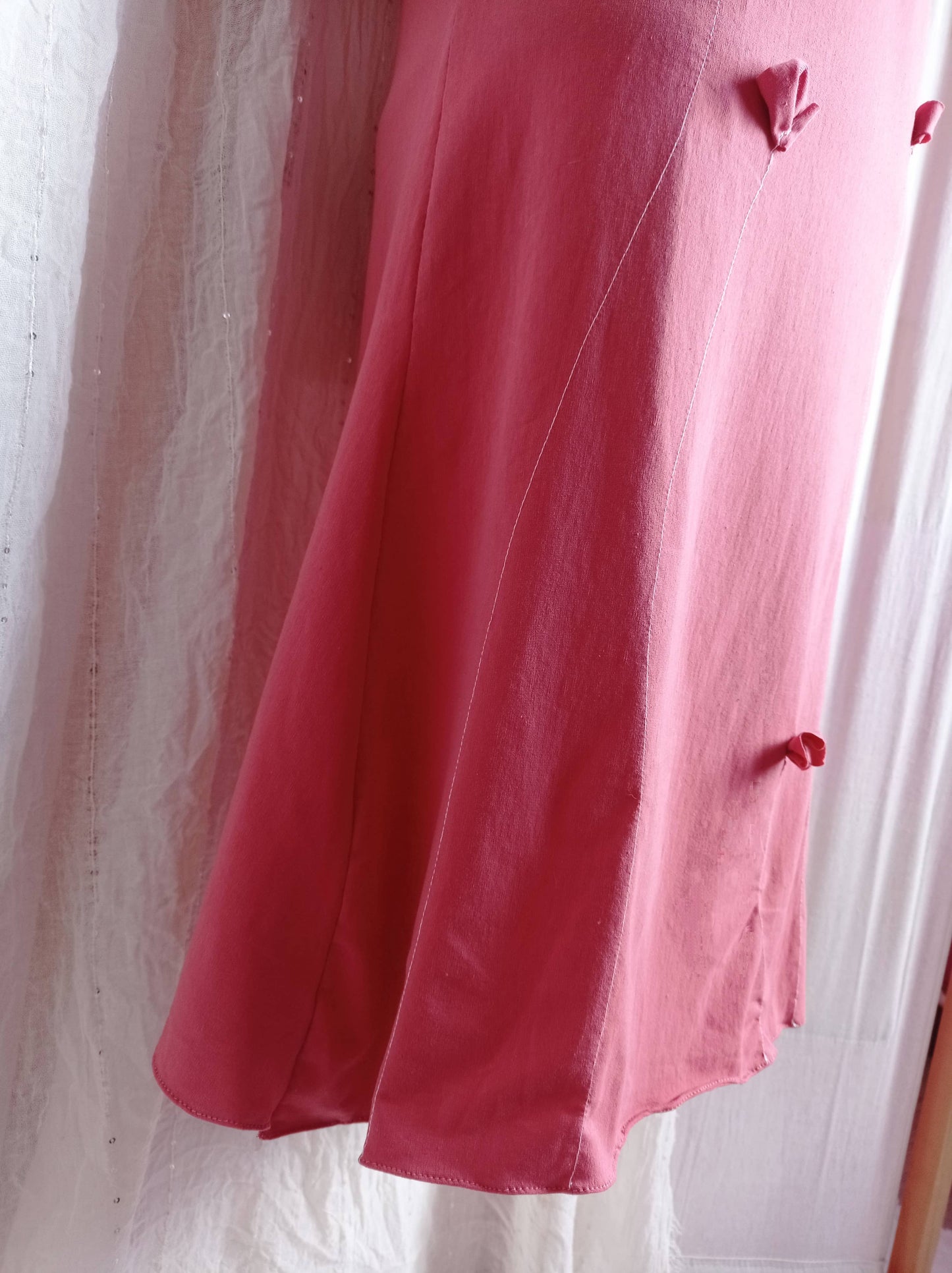 Robe Terracotta poudré en Coton Bio | Made in France