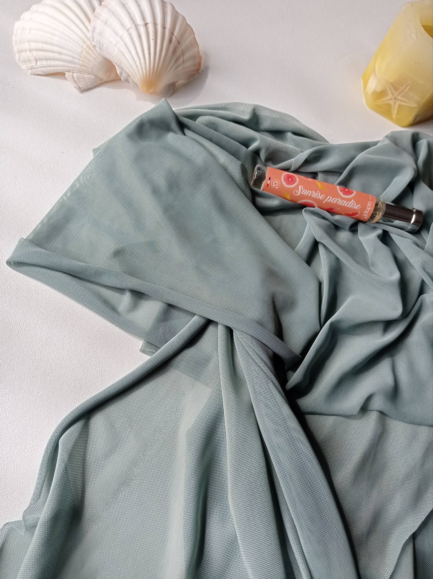 Foulard léger turquoise