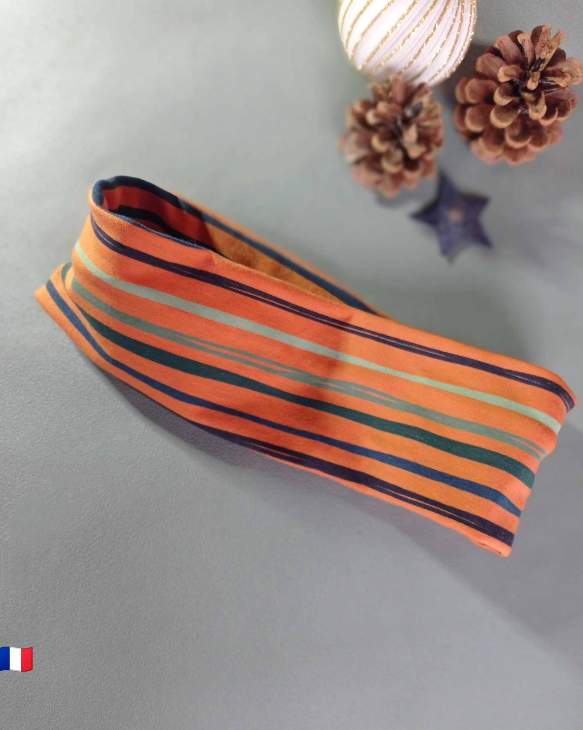 bandeau en coton oekotex eco-responsable fabriqué en France