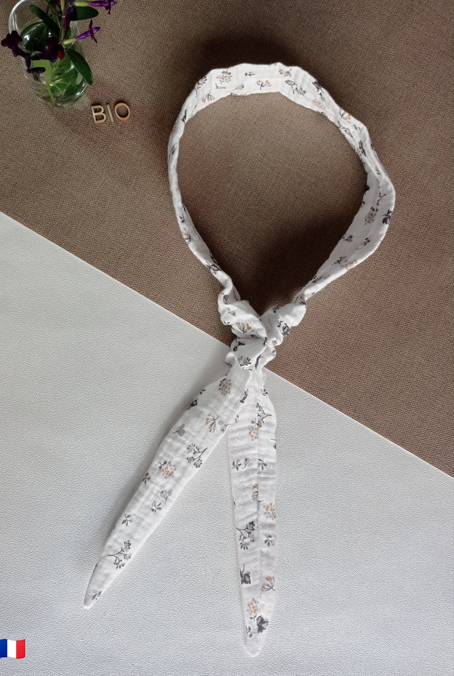 bandeau cheveux couronne de fleurs