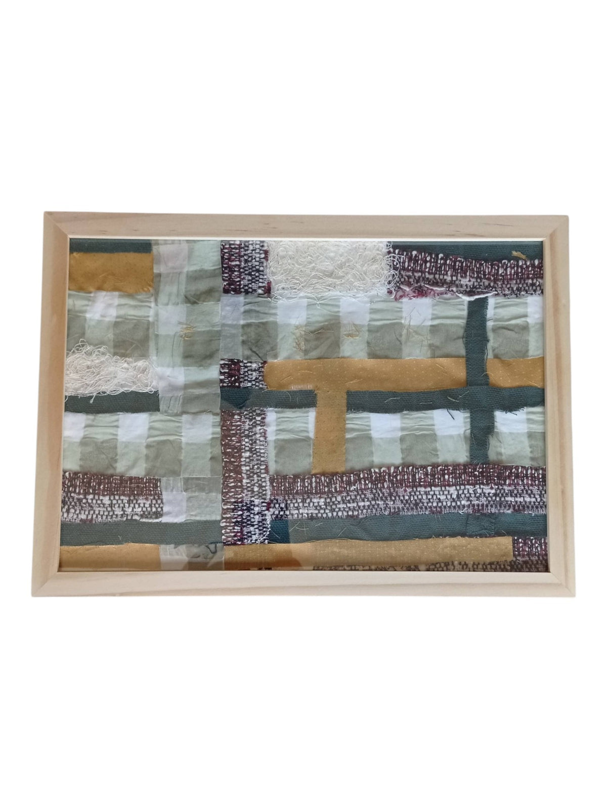 Cadre Patchwork "B R U T"