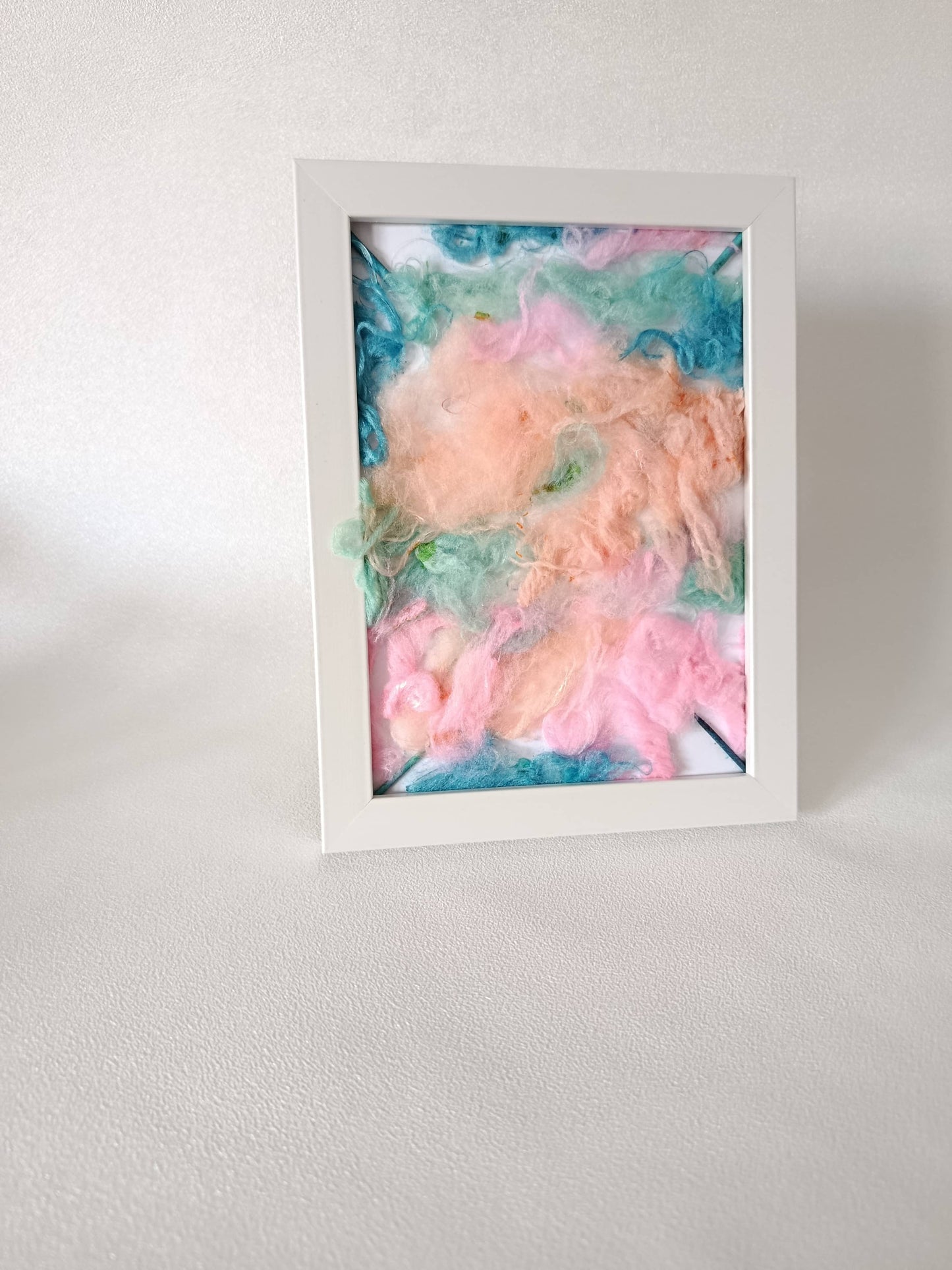 Petit cadre "Nuages de couleurs"