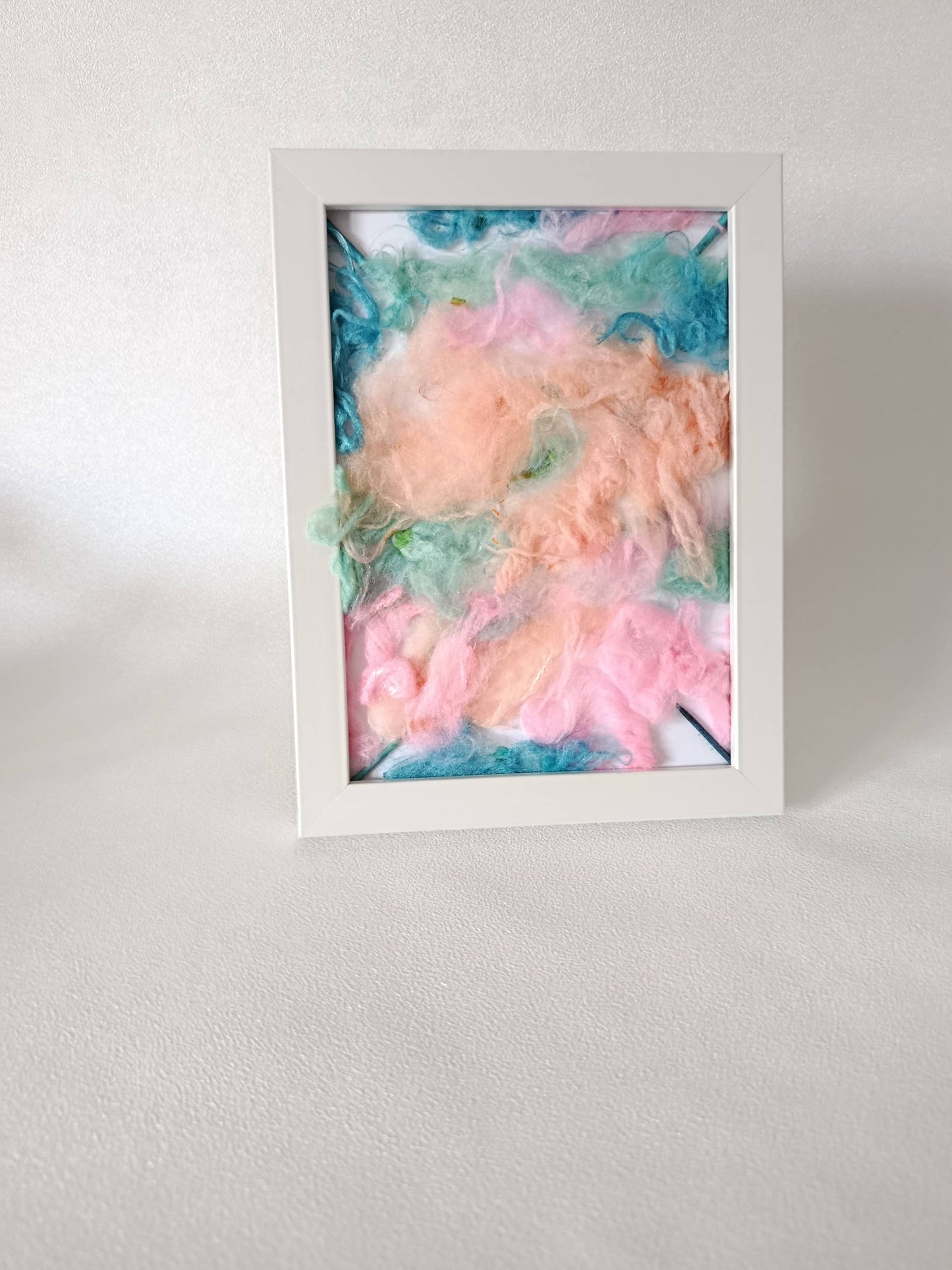 Petit cadre "Nuages de couleurs"