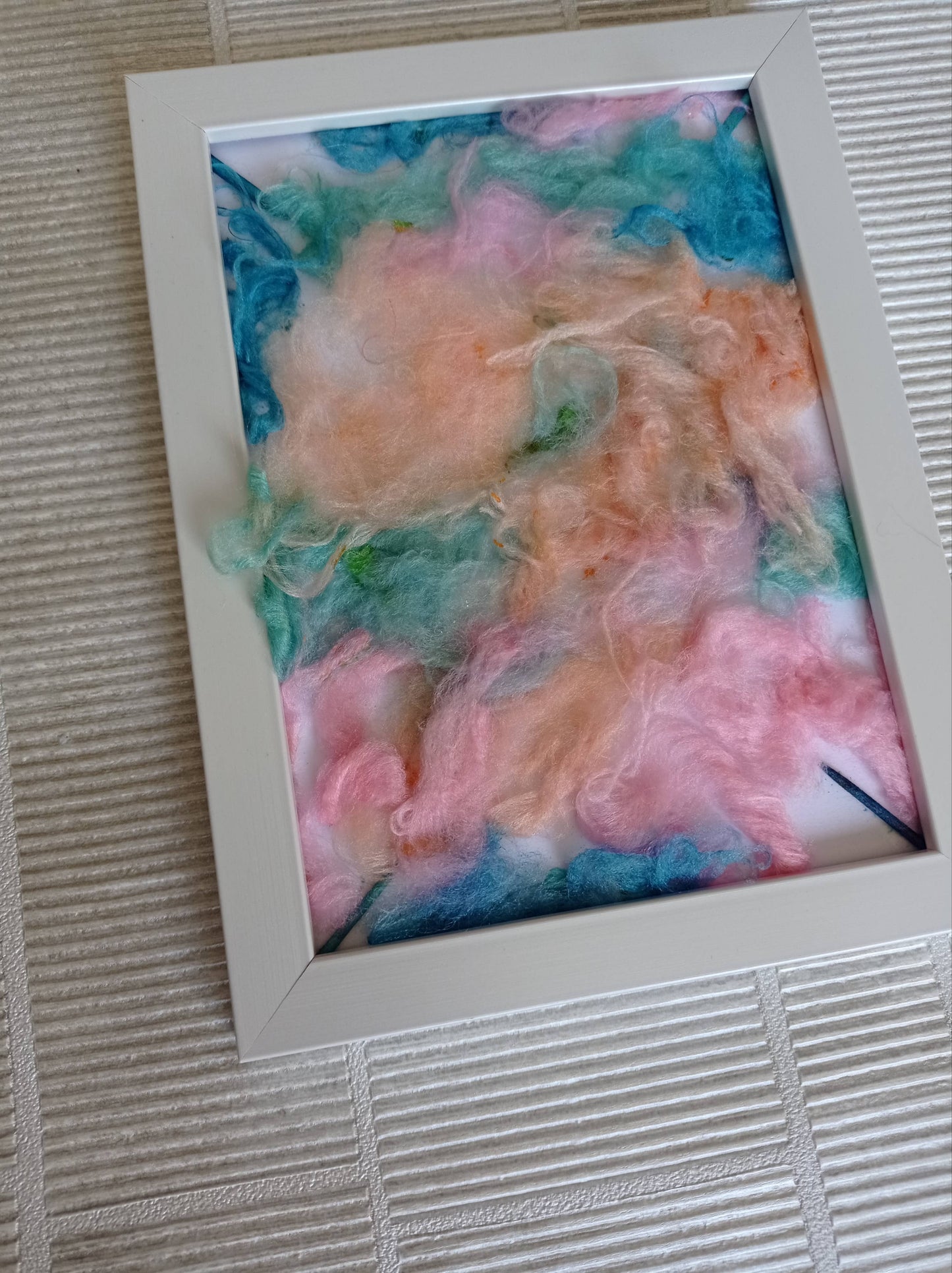 "Nuages de couleurs" - Upcycling