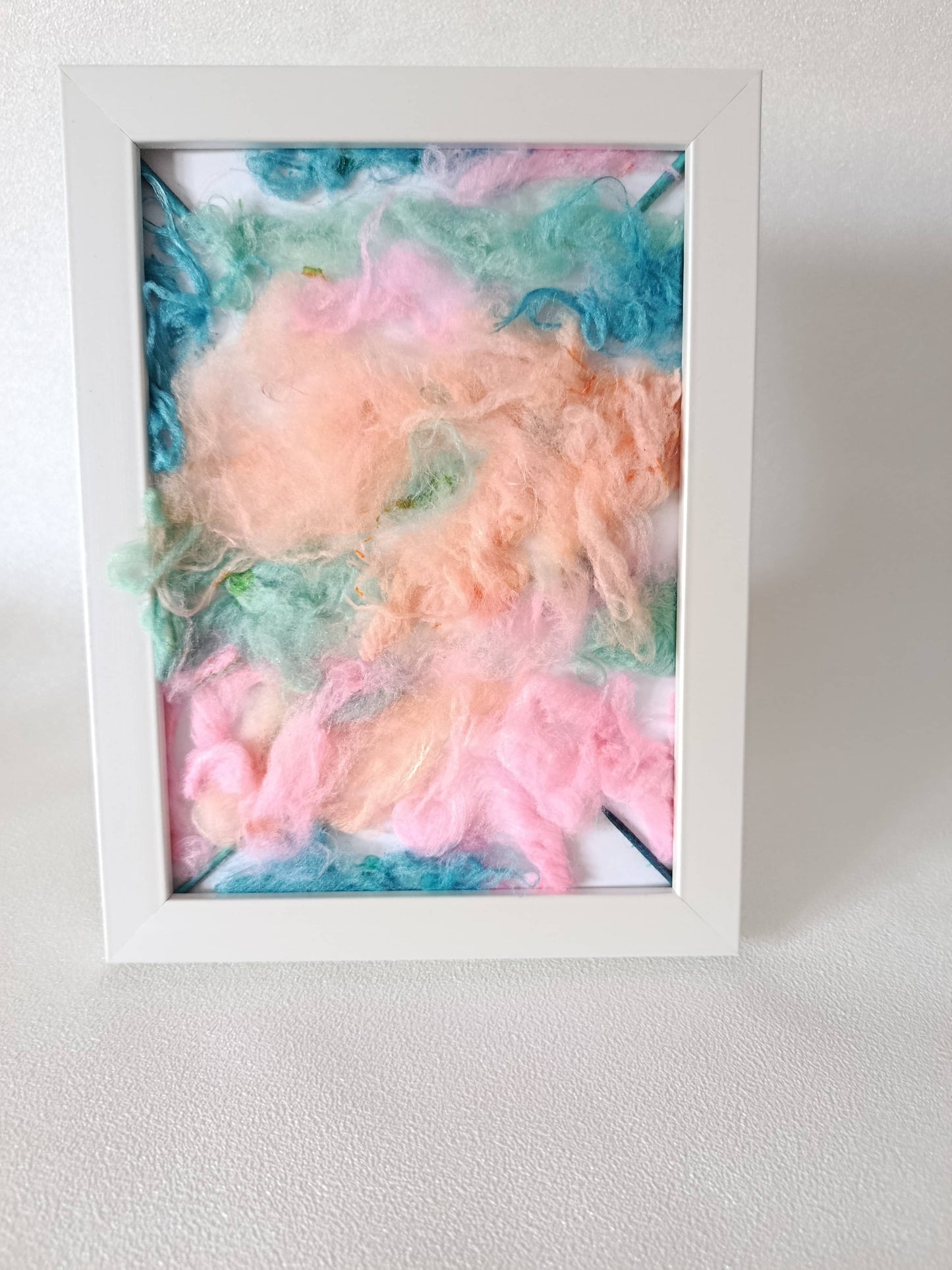 Petit cadre "Nuages de couleurs"
