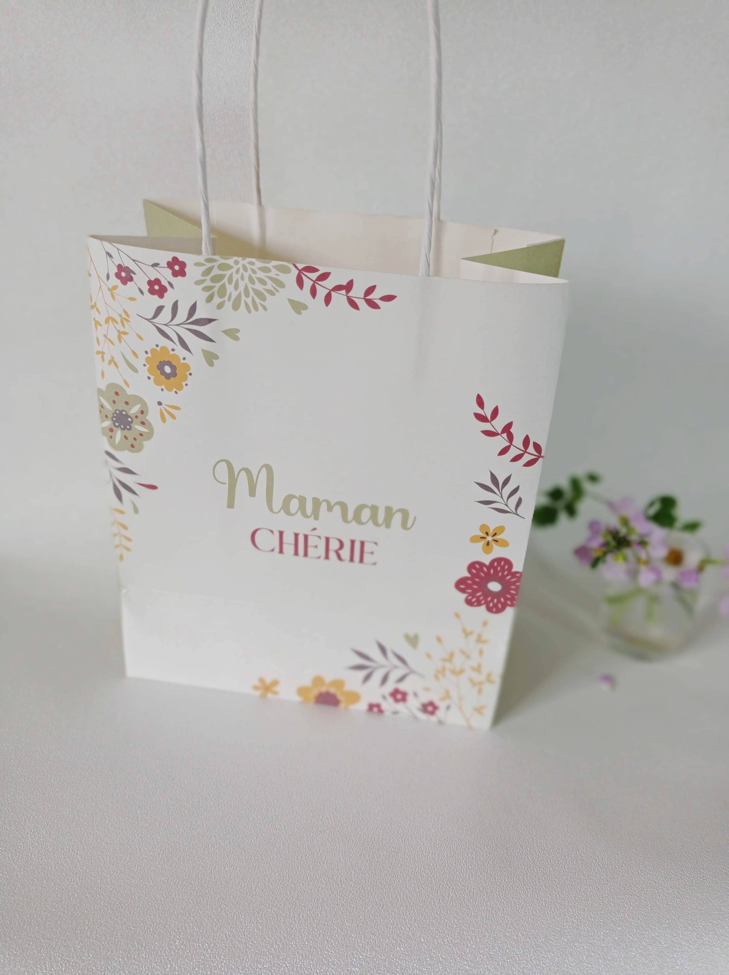 joli sac cadeau pour maman