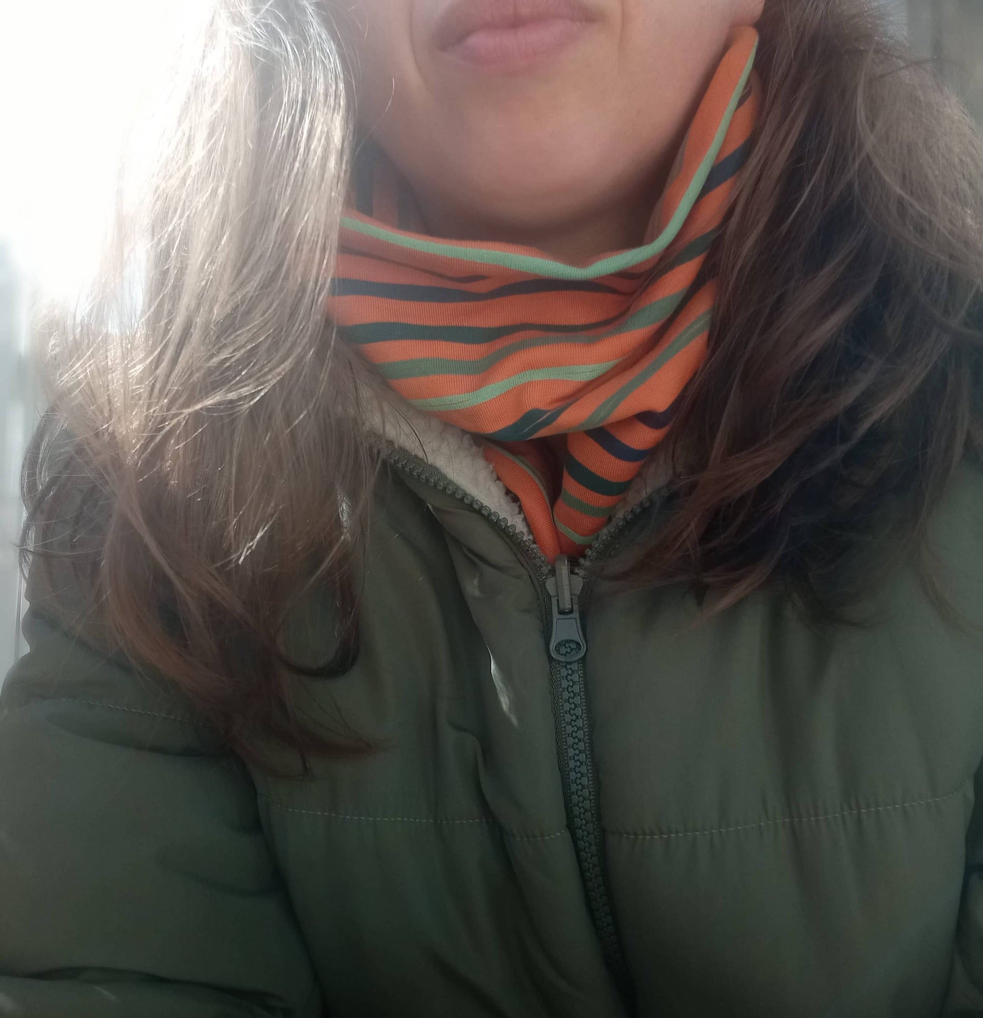 Tour de cou en coton oekotex